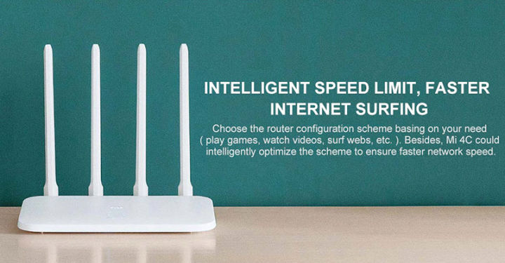 xiaomi-mi-router-4c-อินเตอร์เน็ตไร้สาย-smart-app-ตัวควบคุมเราน์เตอร์-white