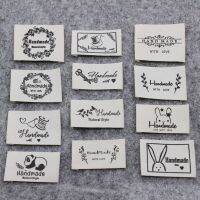 【LZ】✿  Etiqueta impressa da roupa do algodão Pano Handmade Tag confidencial Vestuário 200Pcs