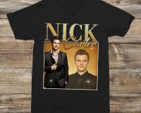 {High-end clothing} THA120708เสื้อยืดวินเทจ Backstreet Boys Nick Carter ยุค90