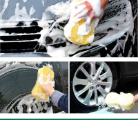 ฟองน้ำล้างรถ ฟองน้ำขนาดใหญ่  พร้อมส่ง Car Wash Sponge เกรดล้างรถ ฟองเยอะ ฟองน้ำล้างรถยนต์ ฟองน้ำสำหรับรถ  ฟองน้ำอเนกประสงค์ ฟองน้ำเช็ดกระจก