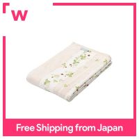 Nishikawa Imaari Towel Double Washable Wedgwood Wild Strawberry 100% Cotton Made In Japan RR20130020P สีชมพู