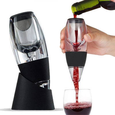 Portable Wine Aerator Mini Red Wine Champagne Filter Magic Decanter Essential Quick Aerator Home Bar Accessories