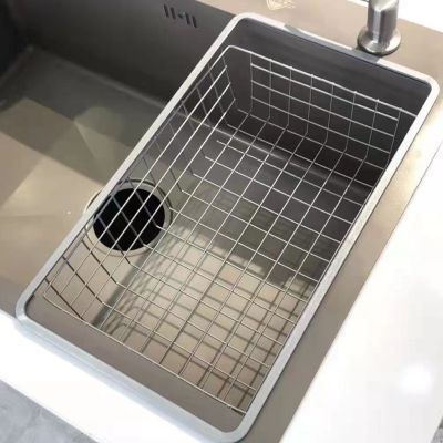 【CC】┋  sink drain basket drying tableware washing vegetable fruit high-end nano water scouring