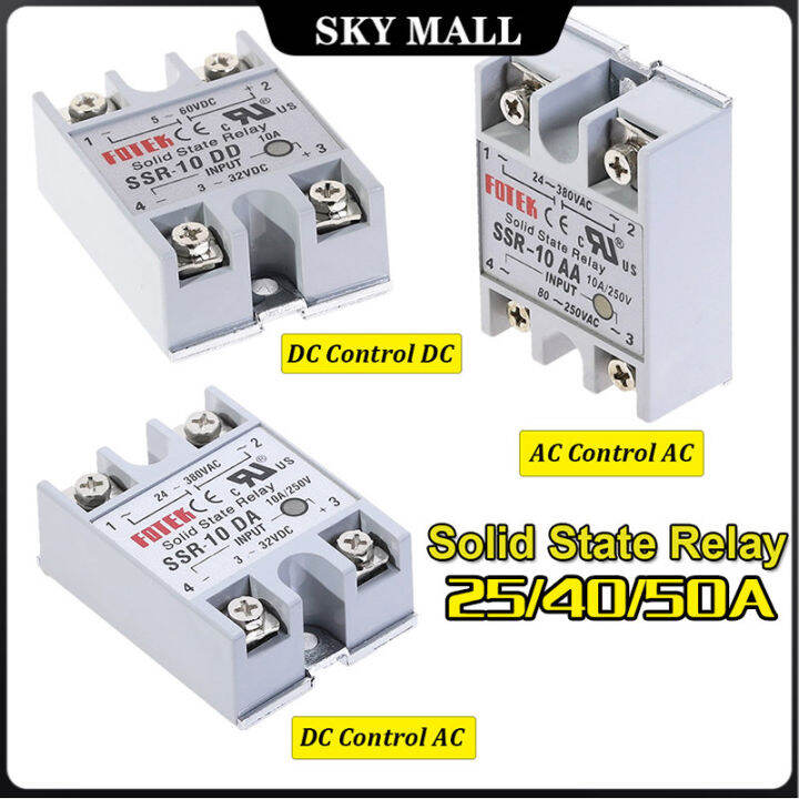 Solid State Relay Module Ssr Dc Av Single Phase Solid State Relay Ssr Da Ssr Da Ssr Da