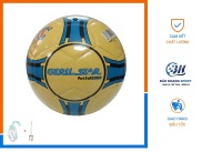 Bóng đá Gerustar Futsal 2030 Vàng - Tặng kèm lưới đựng banh + Kim bơm banh