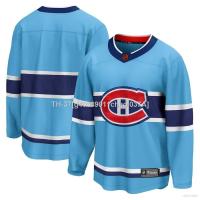 ✔ g40349011chao 037A Qy NHL Montreal Canadiens Jersey Hockey เสื้อยืด แขนยาว พลัสไซซ์ พิเศษ