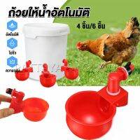 Pattaya ถ้วยให้น้ำอัตโนมัติ สำหรับไก่ 4 ชิ้น 6 ชิ้น Automatic drinker