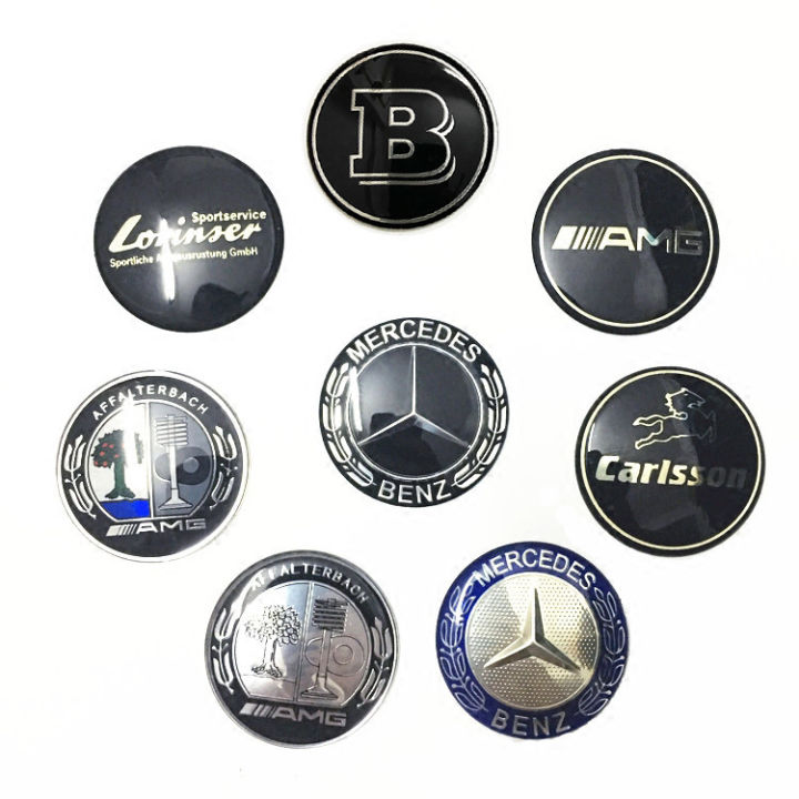 52mm Steering wheel center cover emblem Steer wheel logo sticker for ...