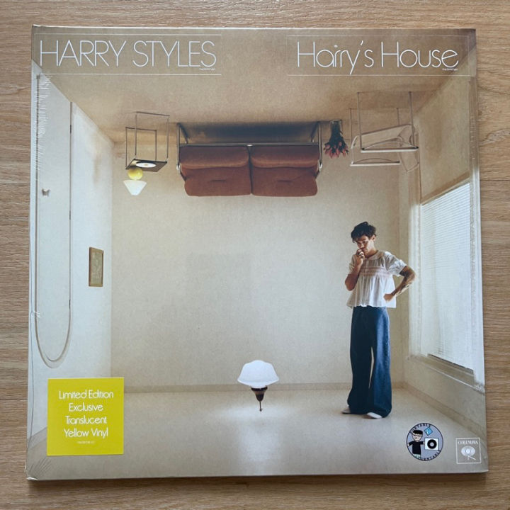 แผ่นเสียง-harry-styles-harry-s-house-limited-edition-yellow-translucent-vinyl-lp-album-แผ่นเสียง-มือหนึ่ง-ซีล