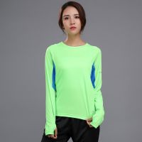 Long Sleeve Woman Sport Shirt Dry Fit Training Blouse Suit Running Sportswear Gym Yoga Compression Shirts