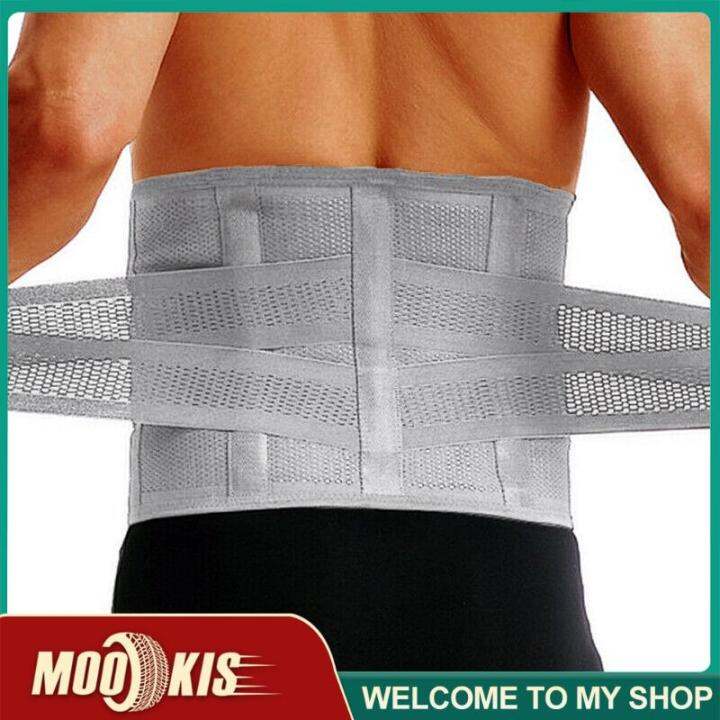 Double Pull Lower Back Support Strap Bracket For Lumbar Support And