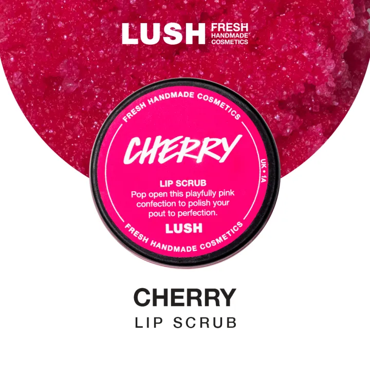 Lush Cherry Lip Scrub Lazada Ph