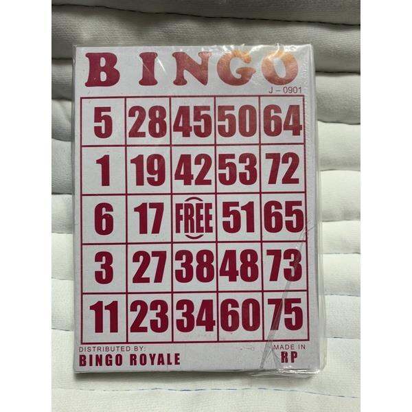 Royal Big Bingo Cards 100 pieces Lazada PH