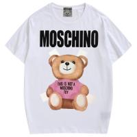 เสื้อยืดผ้าฝ้ายแขนสั้นลำลองแฟชั่น Moschino