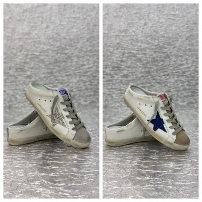 2023 new GGDB Top Quality Two-Tone Lazy Half Dirty Shoes