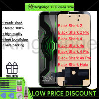 Kingsange หน้าจอ TFT สำหรับ Xiaomi Black Shark 4/4S/4 Pro/4S Pro/ 2/2 Pro จอ LCD หน้าจอสัมผัสประกอบสำหรับ Xiaomi Black Shark 4 4S 4 Pro 4S Pro 2 Pro ฟรีเครื่องมือซ่อมแซมและกาว