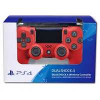 จอย Ps4 สีแดง ของแท้รุ่นใหม่ Ver.2 (Ps4 Controller Magma Red)(Ps.4 New Dual shock 4 CUH-ZCT2 Series)(จอย Ps4)(New Ps4 Dual Shock 4 Magma Red)(New DualShock 4)(Ps4 Controller)