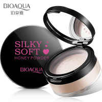 BIOAQUA Silky Soft Honey Powder แป้งฝุ่นควบคุมความมัน ปกปิดเนียน เนื้อบางเบา *1 ชิ้น