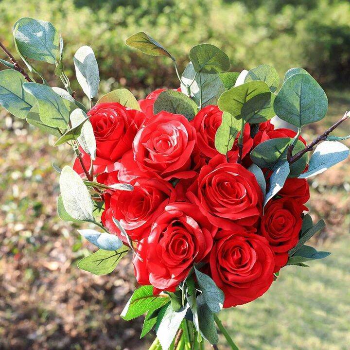 artificial-rose-flower-red-silk-roses-with-stem-flowers-bouquet-wedding-party-home-decor-pack-of-10-red