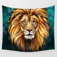 The mighty lions tigers elephants wolves animal pattern wall tapestry Rectangle Wall Hanging Tapestry home decoration  Wall Art Tapestry