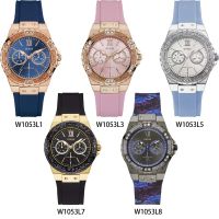 นาฬิกา Guess W1053L1 W1053L3 W1053L5 W1053L7 W1053L8 36mm สายซิลิโคนน้ำเงินของเข้าใหม่ ของแท้นำเข้า women watch couple watch