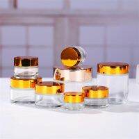 【CW】 10pcs 5g 10g 20g 30g 50g Glass Jars Containers Bottles Pots Gel