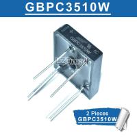 2pcs GBPC3510W GBPC-W GBPC3510 DIP-4 Single Phase Rectifier Bridge Stack 35A 1000V