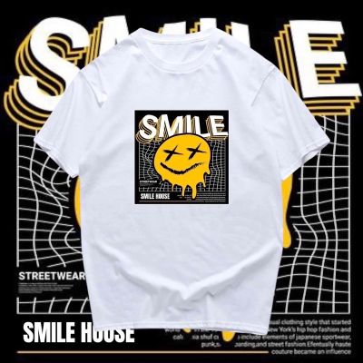 ใหม่ล่าสุด Smile Face วางจำหน่ายในประเทศไทย SMILE HOUSE SMILEเยิ้ม เสื้อยืด