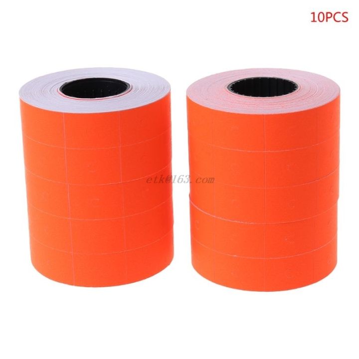 cw-10-rolls-5000-pieces-row-colorful-price-label-paper-tag-sticker-mx-6600-labeller-gun
