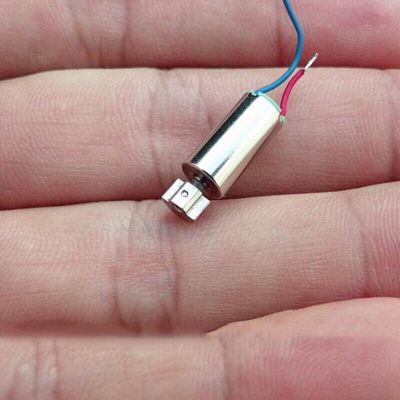 DC 2V-3V Micro 612 Coreless Motor with Eccentric Wheel Strong Vibration Force Vibrator DIY Toy Model Beauty Massager 6mm*12mm Electric Motors