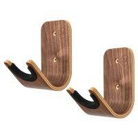 4X Skateboard Wall Mount Wood Skateboard Hanger Holder Rack for Skateboards and Longboards Electric Guitar Ukulele