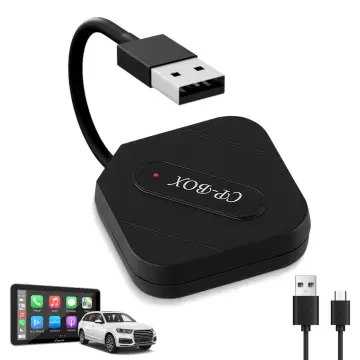 PODOFO Original Car Wired to Wireless Carplay USB Adapter Fastest, 5.8