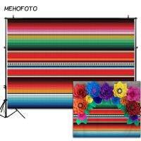 【✔In stock】 liangdaos296 Mehofoto ฉากหลังเม็กซิกัน Cinco De Mayo Fiesta แบบดั้งเดิมพื้นหลังการถ่ายภาพเม็กซิโกที่มีลายเส้นเฟียสต้าฉากหลังปาร์ตี้