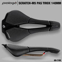 Prologo Scratch M5 Pas Pro T2.0 MTB จักรยานสำหรับ Triathlon Super น้ำหนักเบา250X140Mm 245G Unisex Bike Saddle