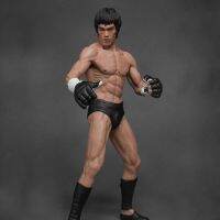 SUPERRR ของขวัญ สำหรับเด็ก Miniatures 1:12 Bruce Lee ของเล่นรุ่น คอลเลกชันรุ่น Bruce Lee Action Figures เครื่องประดับตุ๊กตา