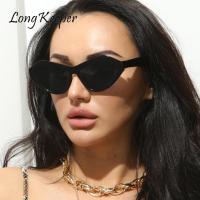 Cat Eye Sunglasses Women Vintage Polygon Irregular Sun Glasses Color Sunglasses Female Eyewear Eyeglasses Ladies Shades Gafas