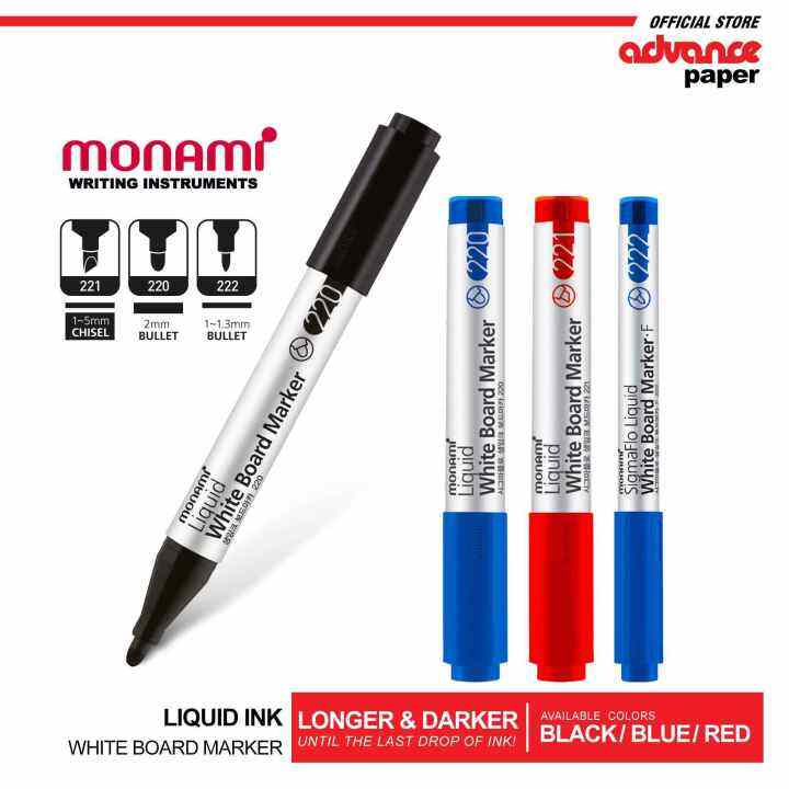 Monami Sigmaflo Liquid Whiteboard marker Lazada PH