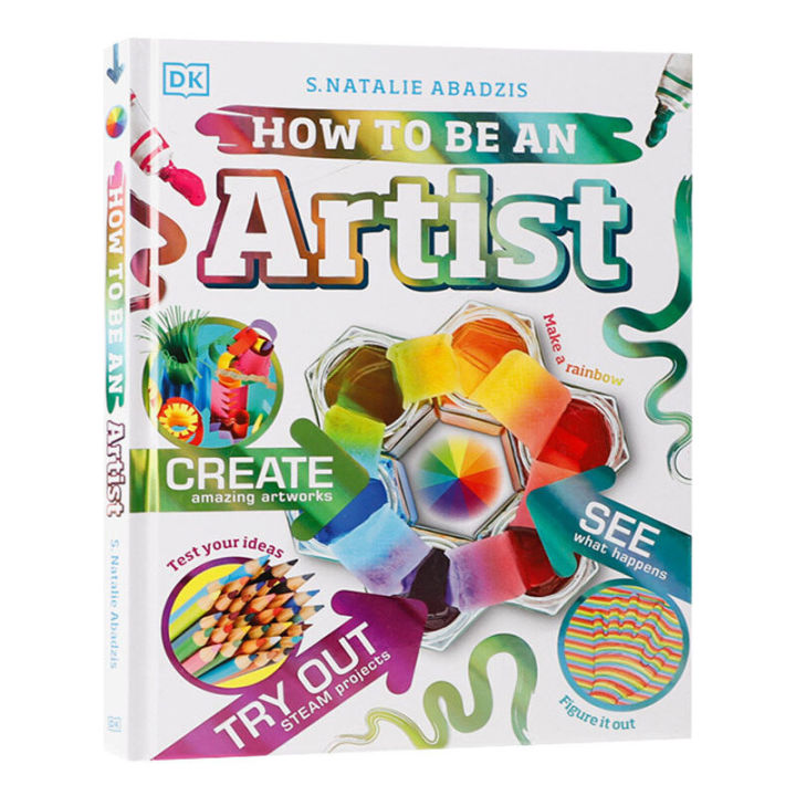 how-to-be-an-artist-english-original-how-to-be-an-artist-childrens-science-encyclopedia-english-book