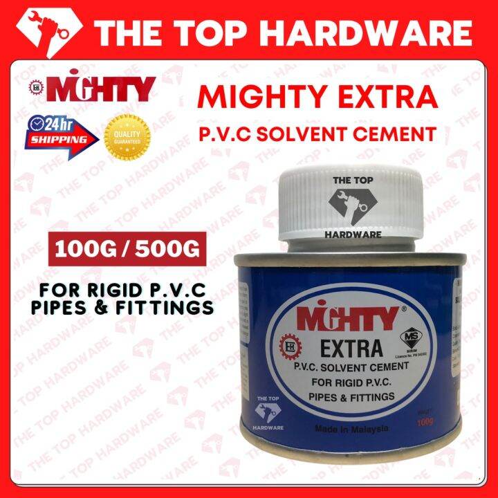 *READY STOCK* MIGHTY EXTRA PVC GUM NO 70 | ADHESIVE FOR RIGID PVC UPVC ...