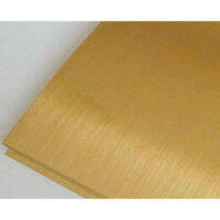 Special Layer Coated A4 Brushed Gold PET Sticker Paper Tear Resistance Waterproof Label for Laser Printer