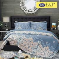 Satin Plus ปลอกผ้านวม ขนาด 6 ฟุต ขนาด 90 x 100 นิ้ว  ยี่ห้อ Satin Plus