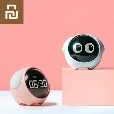 Youpin นาฬิกาปลุกดิจิทัล LED ควบคุมด้วยเสียง อเนกประสงค์ พิกเซล pdo