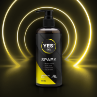 YES Spark Gel เจลหล่อลื่น Water-based สูตรแห้งช้า กลิ่น Spark Scent ปริมาณ 300ml