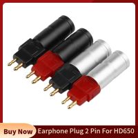 2 Pin Earphone Plug For HD650 HD600 HD580 HD25 Headphone Audio Jack Consumer Electronics Connector HiFi Headset Speaker Terminal