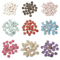 ใหม่12Mm 26Pcs A-Z Letter Charms Charms ตัวอักษรตัวแรกจี้ทำมือสำหรับ Diy เครื่องประดับทำสร้อยคอมือขายส่ง