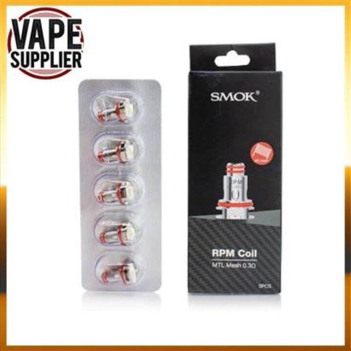 Legit Smok RPM Replacement Coil OCC (MTL Mesh 0.3ohm) RPM 40 RPM40 RPM