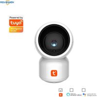 ไอพีกล้องในร่ม Wi-Fi อัจฉริยะขนาดเล็ก1080P Tuya Camera2mp ตรวจตราบ้านระบบรักษาความปลอดภัยไร้สายพร้อมพอร์ตการติดตาม Rj45อัตโนมัติ