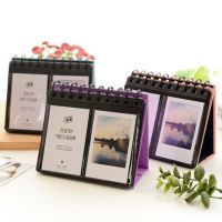 Desk Calendar Photo Album 3 Inch Mini Instax Polaroid Album Desk Calendar 68 Pocket Picture Storage Case Photocard Holder 2023  Photo Albums