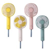 Mini Desk Fan Portable Mobile Holder Fans Handheld Outdoor USB Fan Small Desktop Office Rechargeable