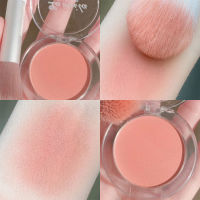 บลัชออนโมโนโครมเน็ตเรดรูจไฮไลท์รีแพร์แมตต์นู้ดเมคอัพบลัชออนธรรมชาติ Blush Monochrome Net Red Rouge Blush